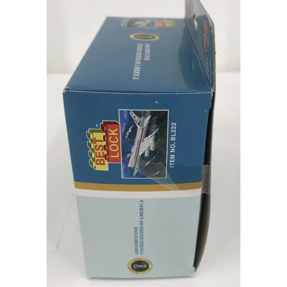 United‎ States Air Force One Construction Toy By Best Lock - USA President Plane